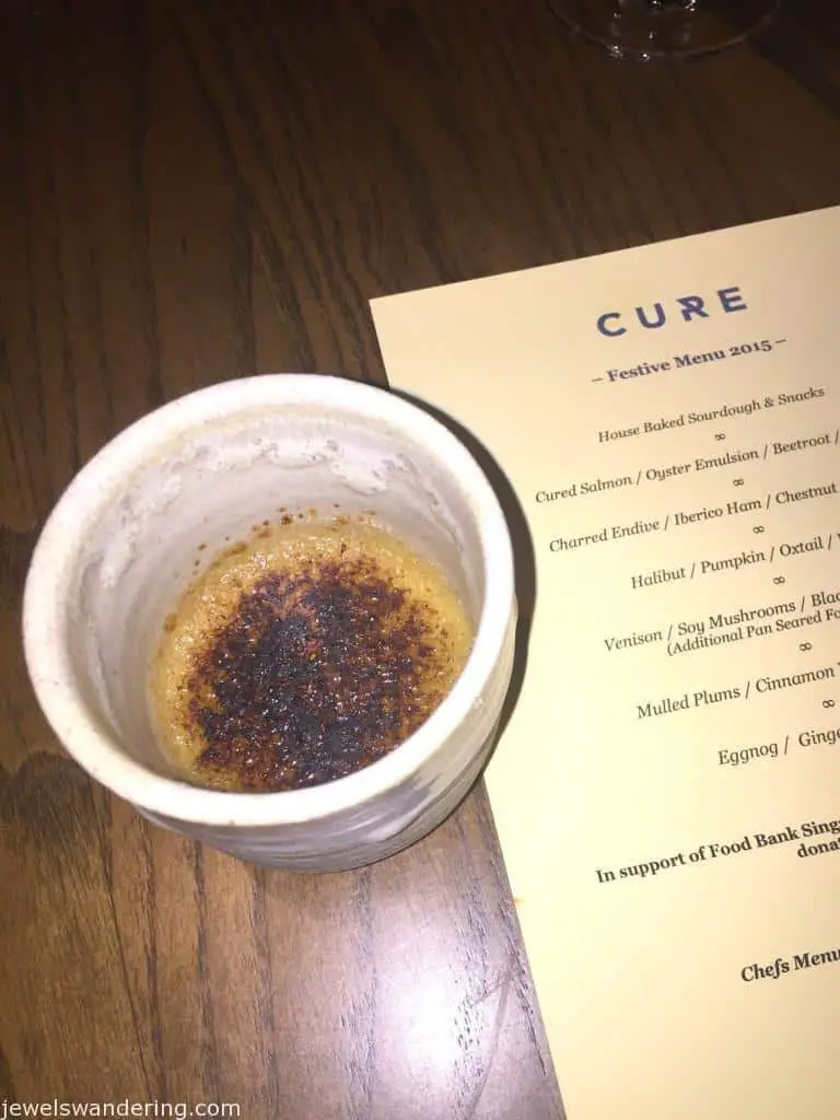 Cure Restaurant, Singapore