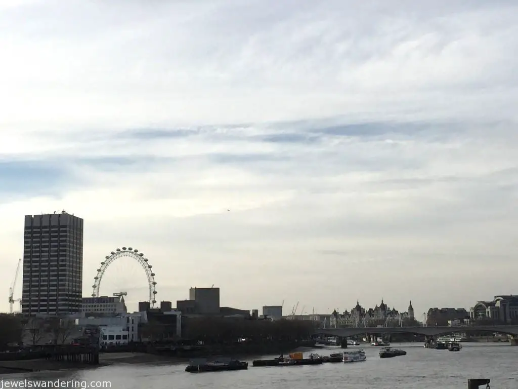 London Eye, Thames, London, Embankment, UK