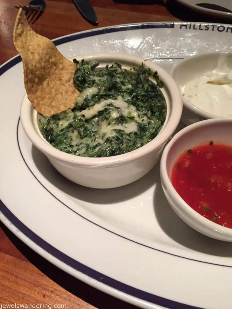 Hillstone, New York, Spinach and Artichoke Dip