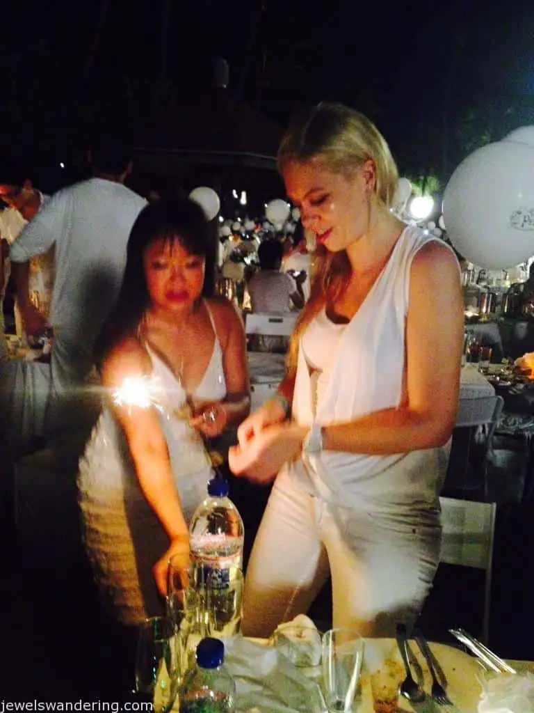 Diner en Blanc, Singapore