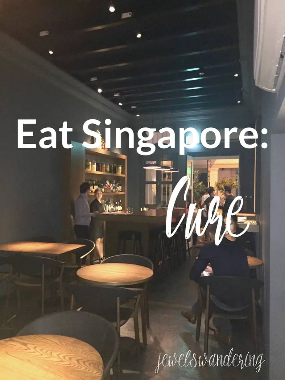 Cure Restaurant, Singapore