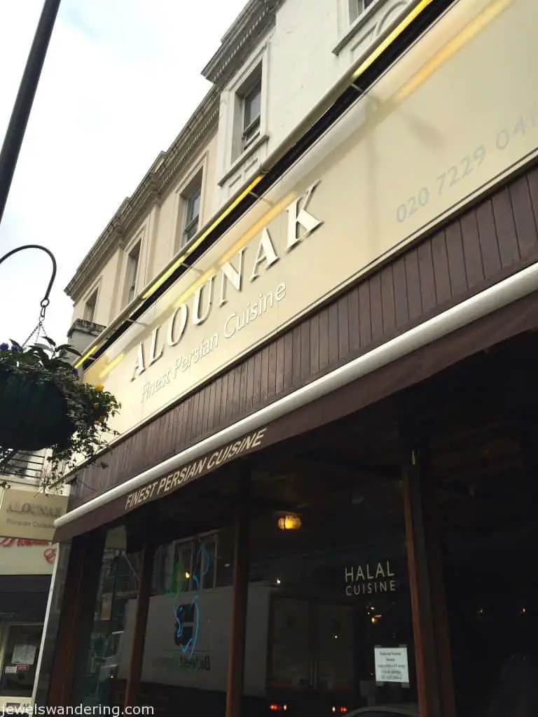 Alounak, London, Persian Food