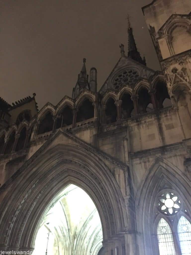 Royal Courts of Justice, London, Fleet Street, UK