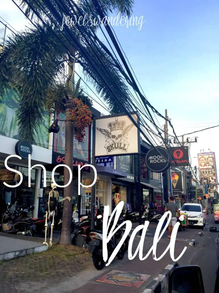 Shopping in Bali