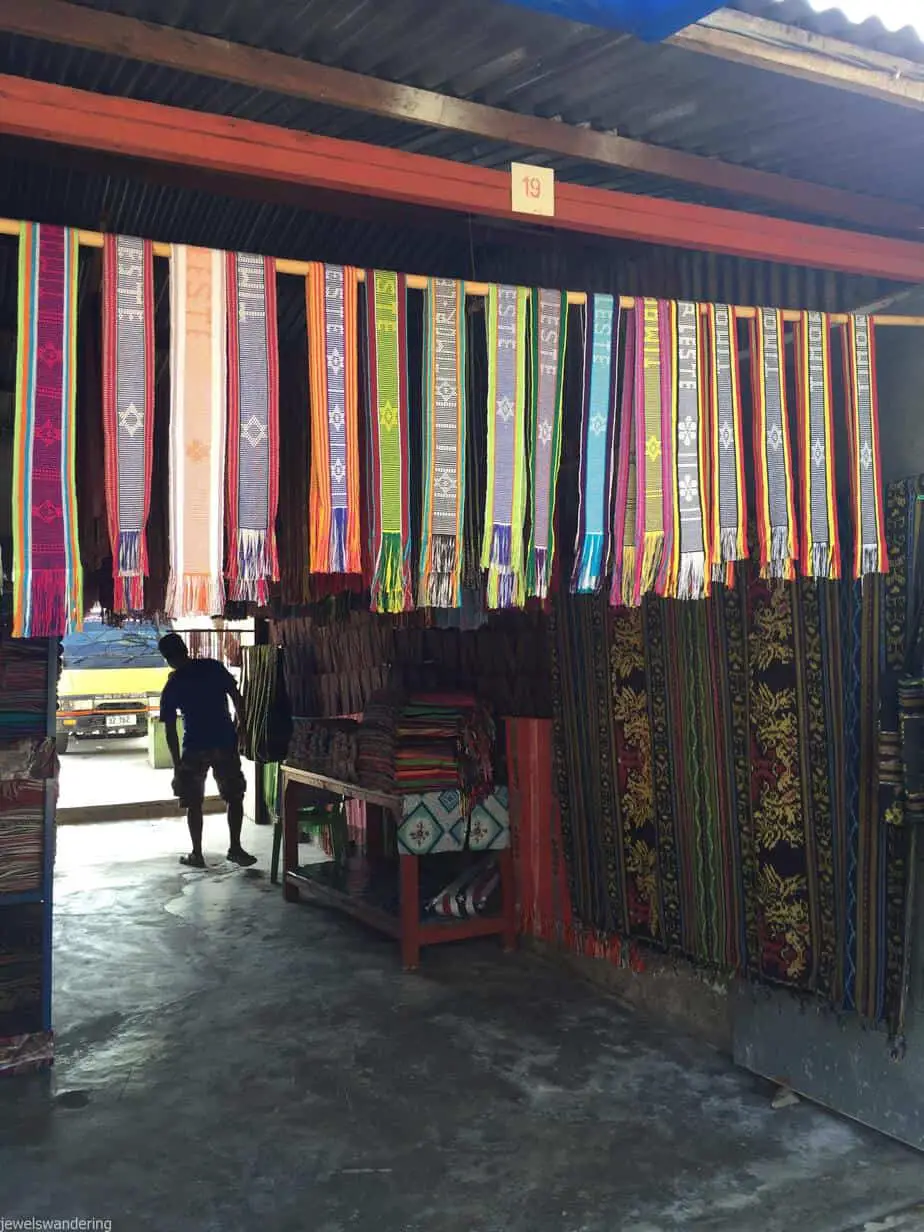 East Timor Tais Market