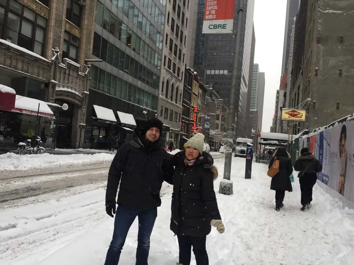 Snowy NYC Days